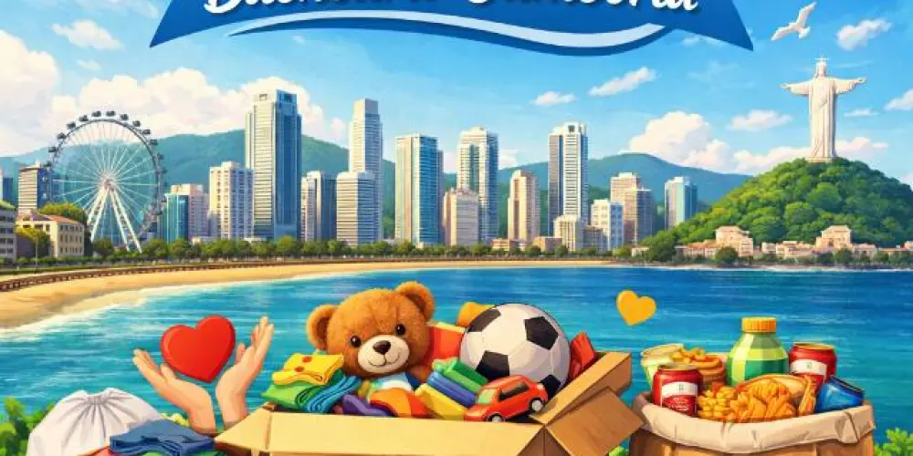 Imagem do grupo de WhatsApp Doações Balneário Camboriú