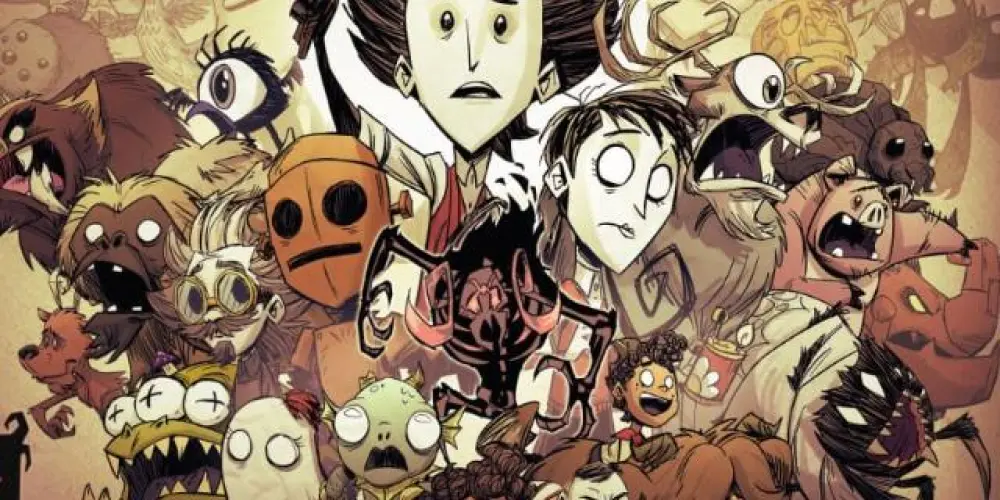 Imagem do grupo de WhatsApp don't starve together