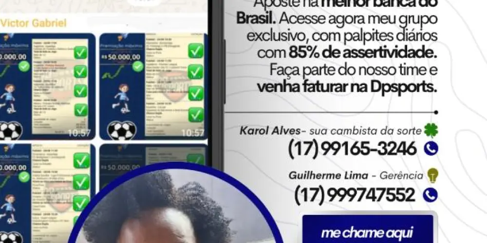 Imagem do grupo de WhatsApp Dpsporte- Karol Alves 🤑🔝