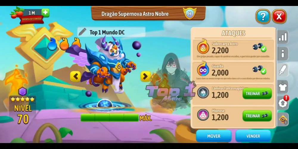 Imagem do grupo de WhatsApp Dragão city