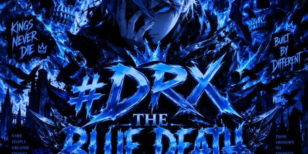 Imagem do grupo de WhatsApp #DRX ☠️💙THE BLUE DEATH 🕷️🇦🇱