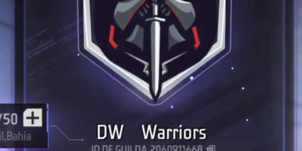 Imagem do grupo de WhatsApp DW Warriors