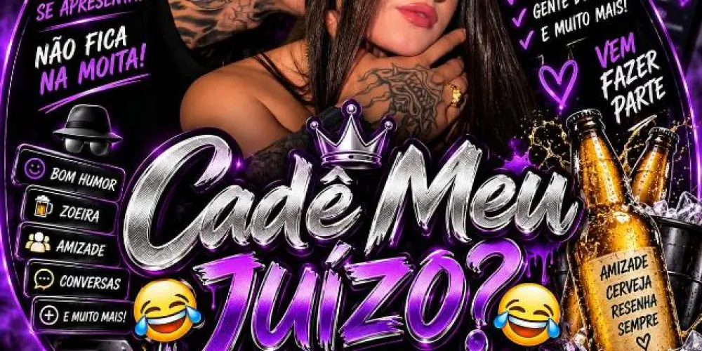 Imagem do grupo de WhatsApp 😂🍻 𝑪𝒂𝒅ê 𝑴𝒆𝒖 𝑱𝒖í𝒛𝒐? 😂