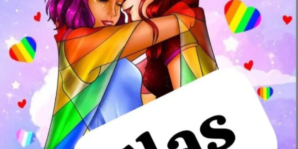 Imagem do grupo de WhatsApp 🏳️‍🌈 ELAS 🏳️‍🌈