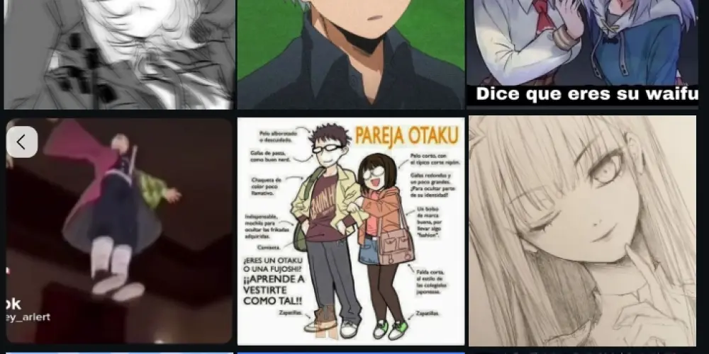 Imagem do grupo de WhatsApp emos e otacus