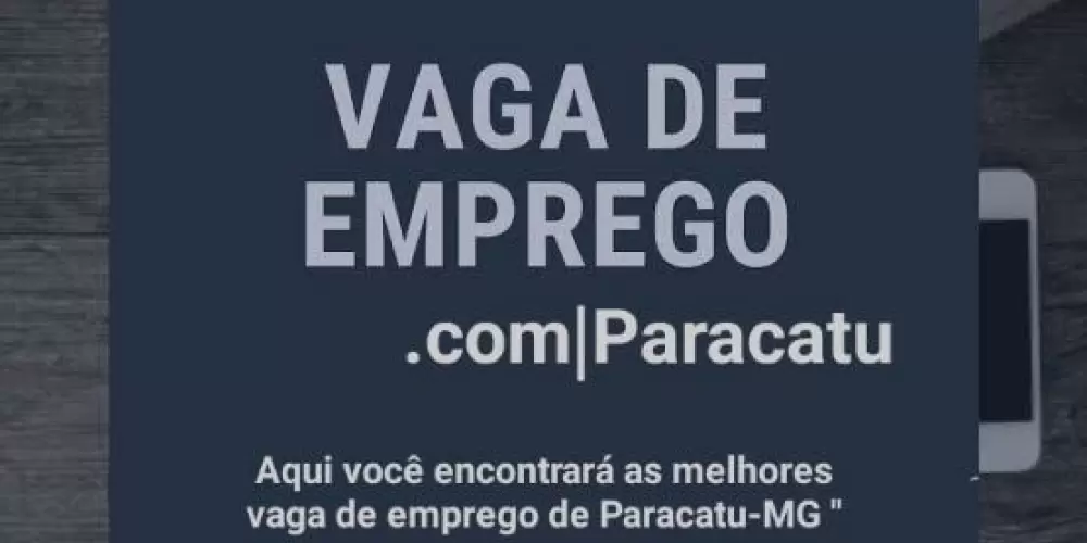 Imagem do grupo de WhatsApp Emprego.com|Paracatu