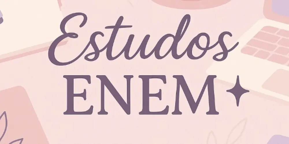 Imagem do grupo de WhatsApp Enem 2025✨