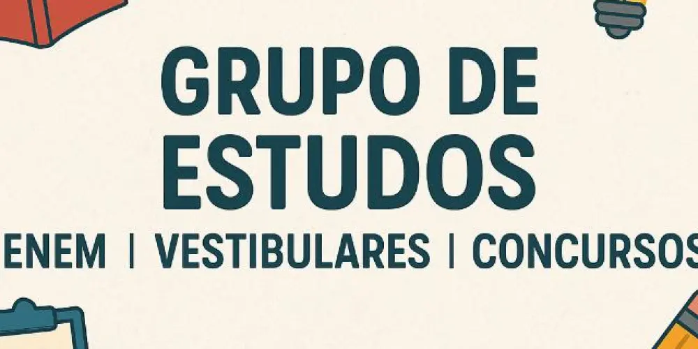 Imagem do grupo de WhatsApp ENEM | VESTIBULAR | CONCURSO