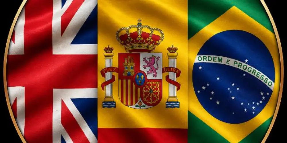 Imagem do grupo de WhatsApp English & Español & Português