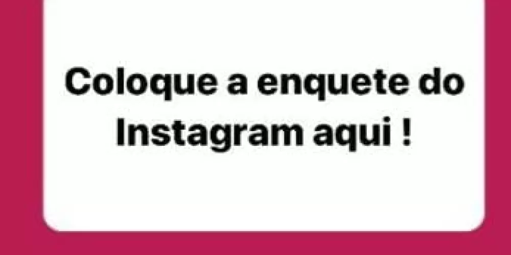 Imagem do grupo de WhatsApp Enquete e duelos no instagram