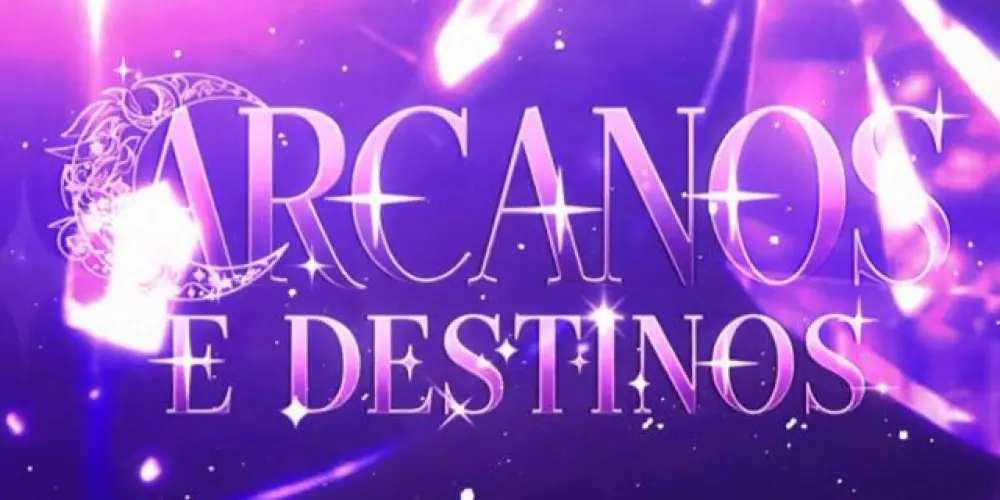 Imagem do grupo de WhatsApp Entre Arcanos & Destinos 🌙💜