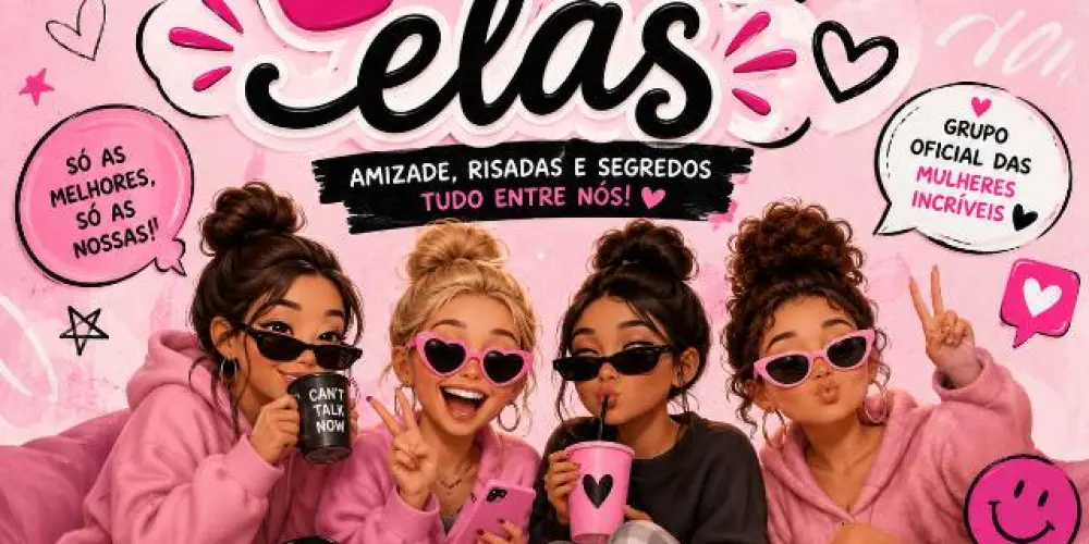 Imagem do grupo de WhatsApp ENTRE ELAS 💋💖👭