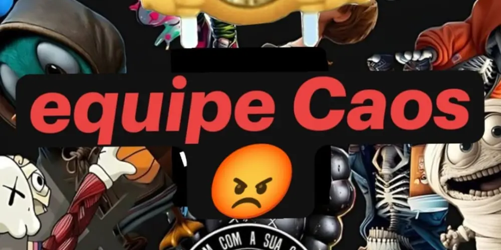 Imagem do grupo de WhatsApp Equipe caos