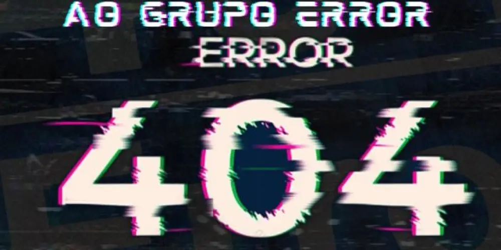 Imagem do grupo de WhatsApp Error404