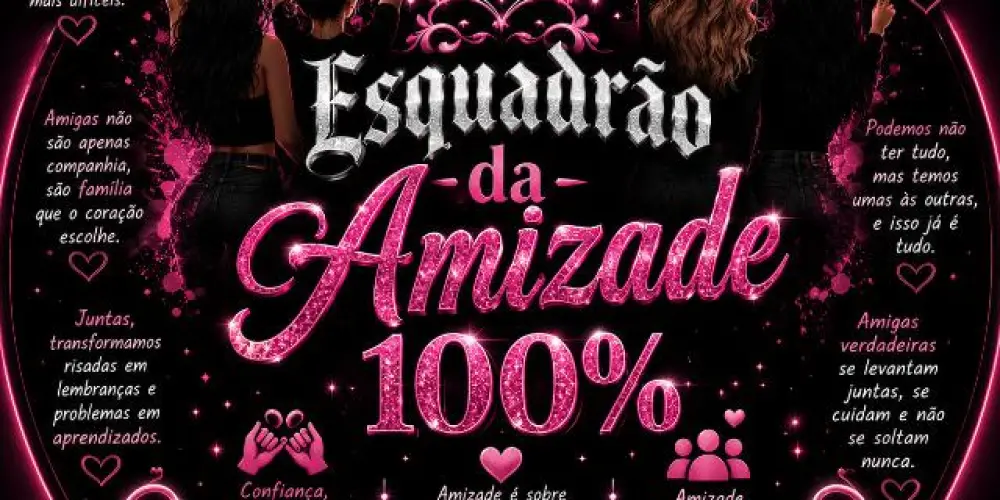 Imagem do grupo de WhatsApp ꧁༺ Esquadrão da Amizade 100% ༻꧂