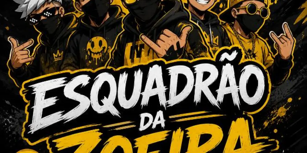 Imagem do grupo de WhatsApp Esquadrão da Zuera