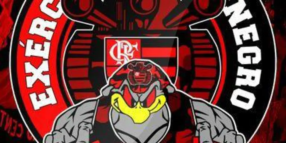 Imagem do grupo de WhatsApp Exército Rubro-Negro 🖤❤️