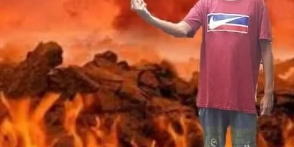 Imagem do grupo de WhatsApp Expulsos do inferno