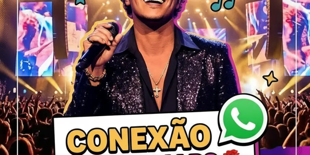 Imagem do grupo de WhatsApp Fã Clube Bruno Mars