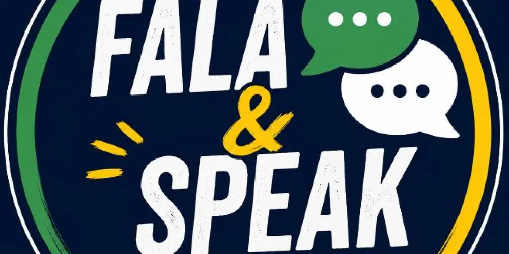 Imagem do grupo de WhatsApp Fala and speak