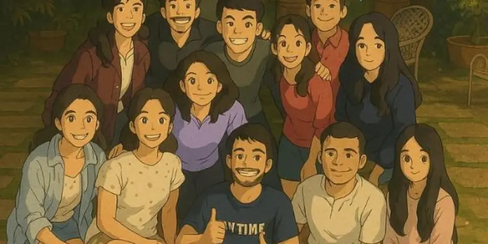 Imagem do grupo de WhatsApp Família