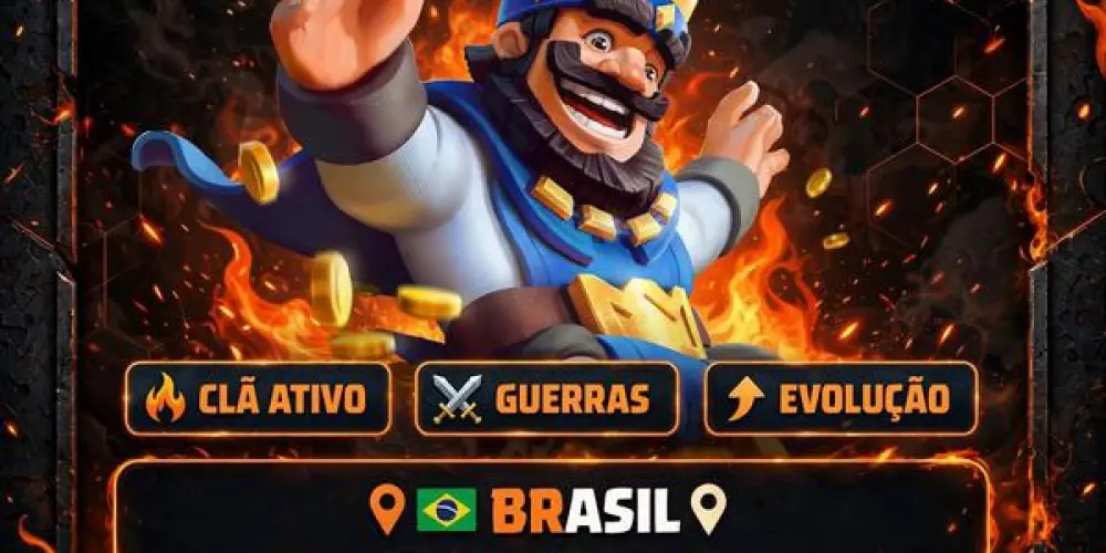 Imagem do grupo de WhatsApp Família Clash
