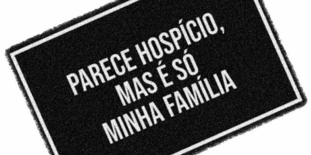 Imagem do grupo de WhatsApp Família hospício