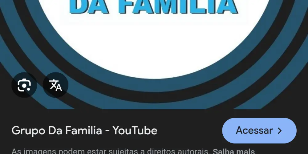 Imagem do grupo de WhatsApp FAMÍLIA WEB