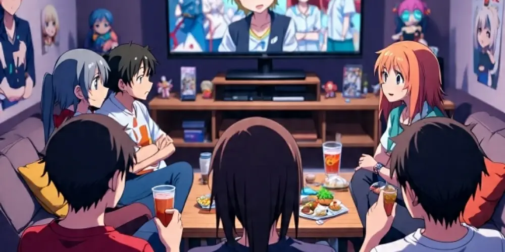 Imagem do grupo de WhatsApp Fãs de anime