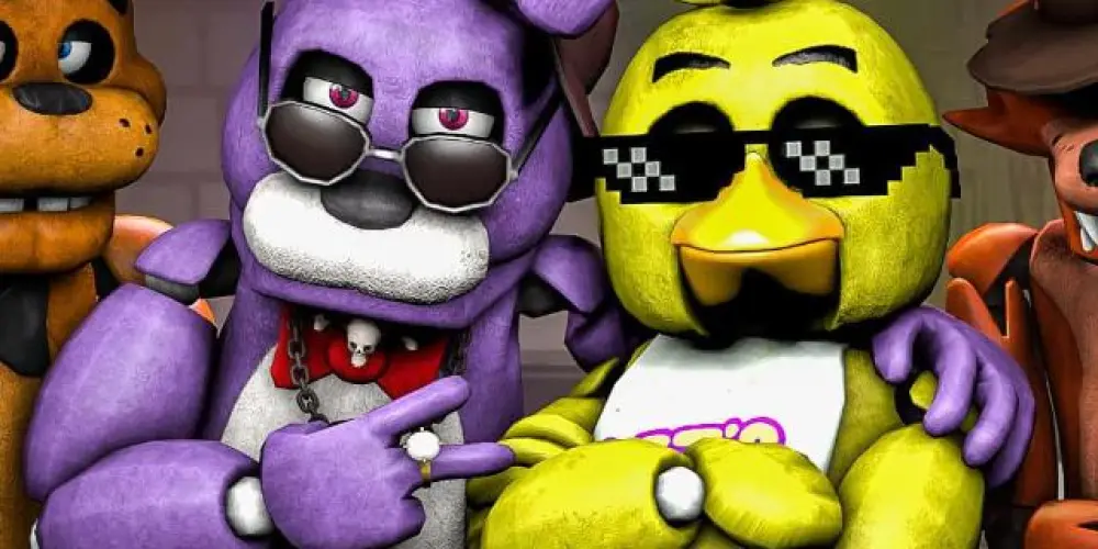 Imagem do grupo de WhatsApp FÃS DE FNAF 🔅ᕙ⁠(⁠ ⁠¤⁠ ⁠〰⁠ ⁠¤⁠ ⁠)⁠ᕗ