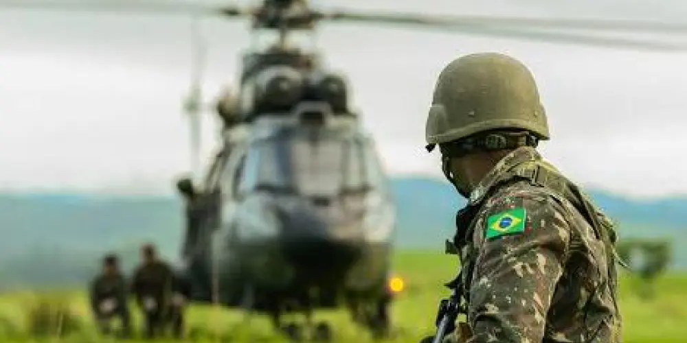 Imagem do grupo de WhatsApp Fãs do exército brasileiro 🇧🇷