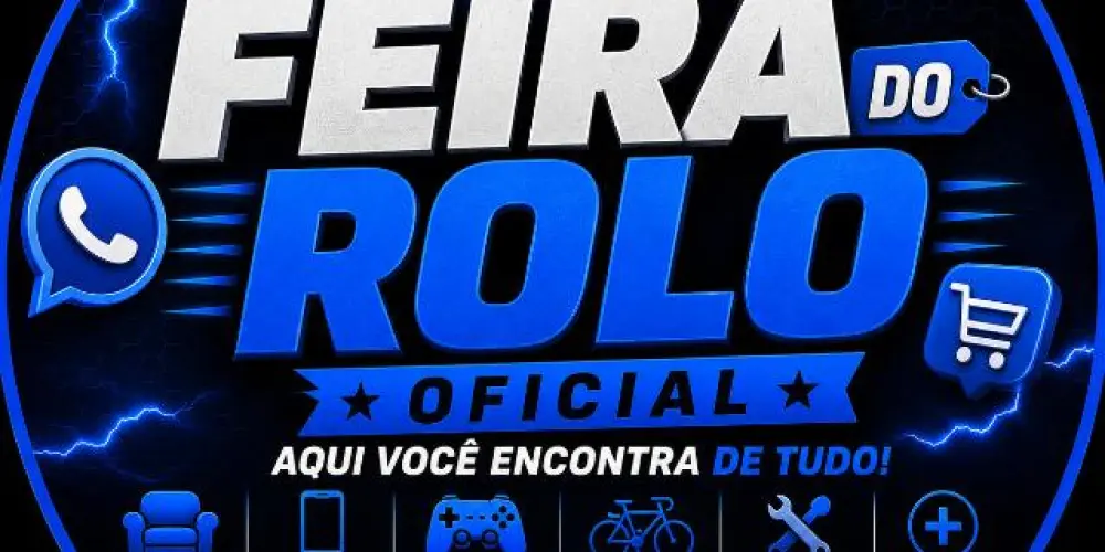 Imagem do grupo de WhatsApp FEIRA DO ROLO! 🛒🤝