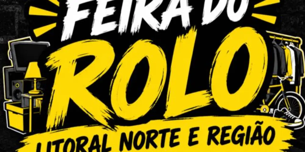 Imagem do grupo de WhatsApp Feira do Rolo — Litoral Norte e Região! 🛍️💸