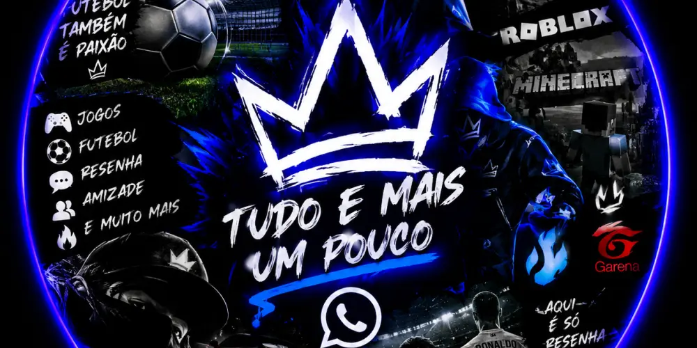 Imagem do grupo de WhatsApp ff e tudo mais aqui
