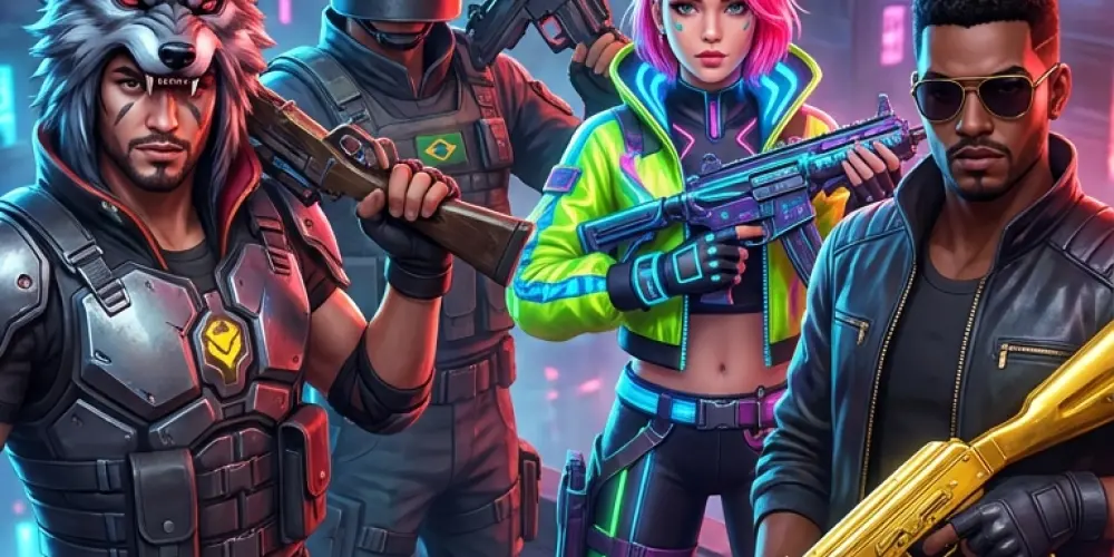 Imagem do grupo de WhatsApp Ffree fire do mk