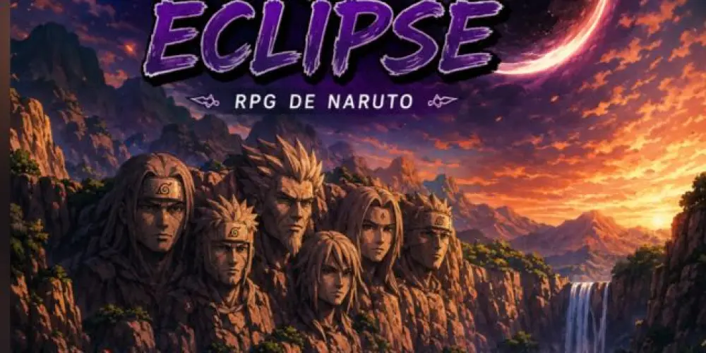 Imagem do grupo de WhatsApp fichas>Rp Naruto eclipse