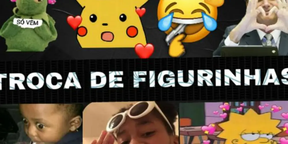 Imagem do grupo de WhatsApp Figurinhas