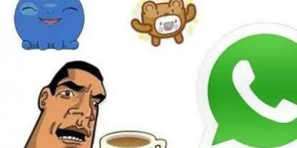 Imagem do grupo de WhatsApp Figurinhas 🙊😈🙈😱