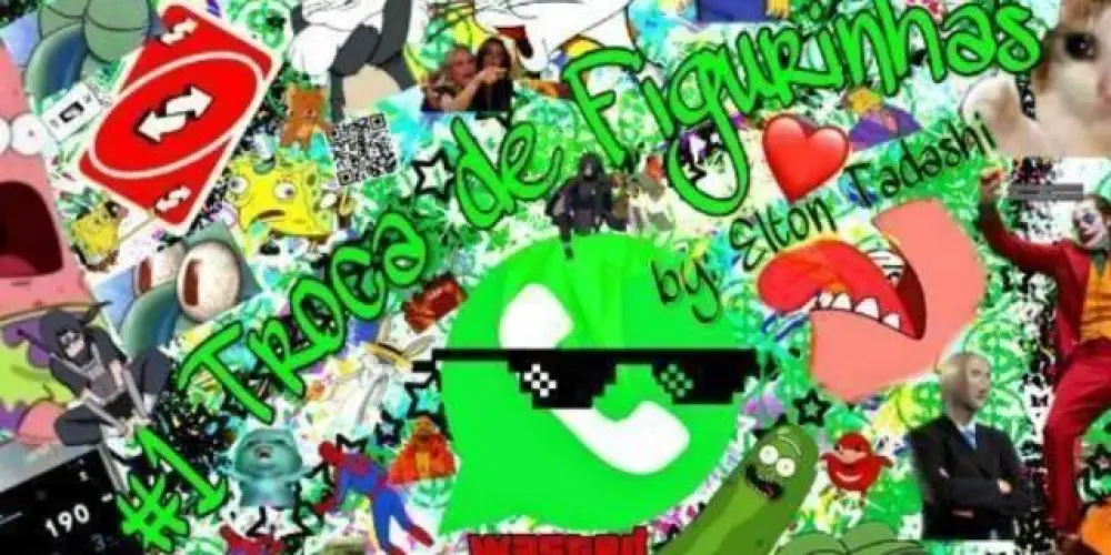 Imagem do grupo de WhatsApp Figurinhas 🔥