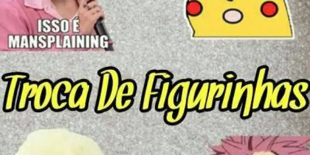 Imagem do grupo de WhatsApp FIGURINHAS