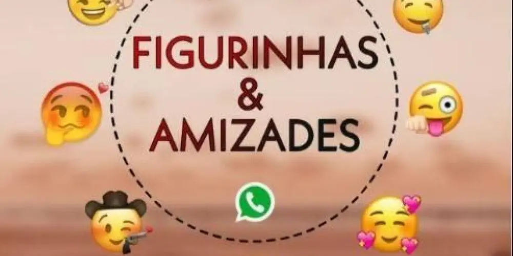 Imagem do grupo de WhatsApp FIGURINHAS