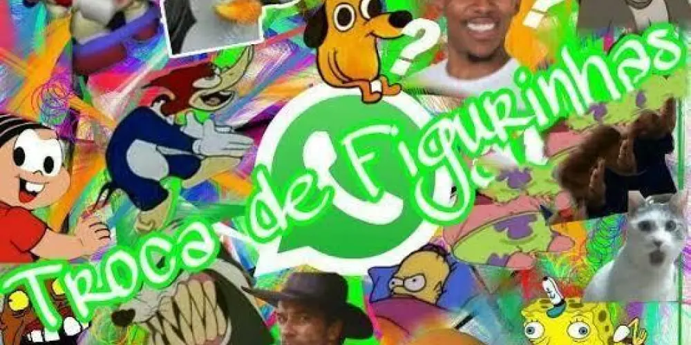 Imagem do grupo de WhatsApp Figurinhas