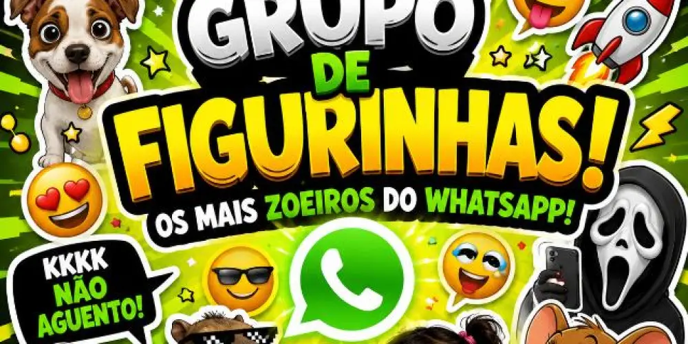 Imagem do grupo de WhatsApp Figurinhas Top BR
