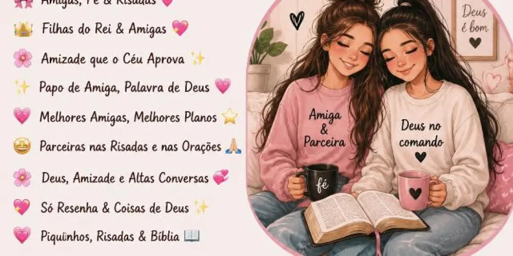 Imagem do grupo de WhatsApp Filha de Deus, resenhas e risadas.!💞✨