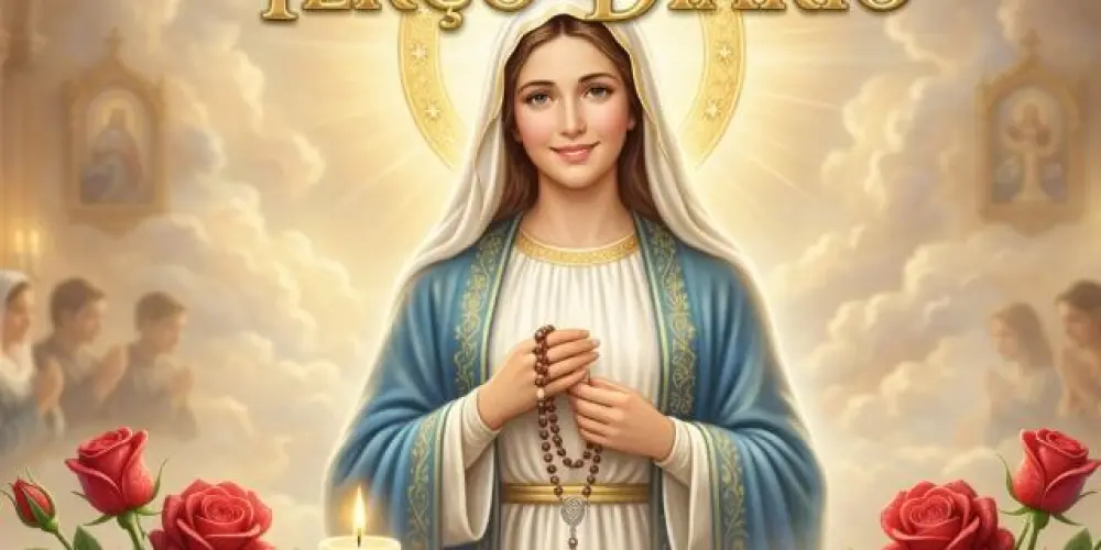 Imagem do grupo de WhatsApp 🌹 Filhos de Maria – Terço Diário