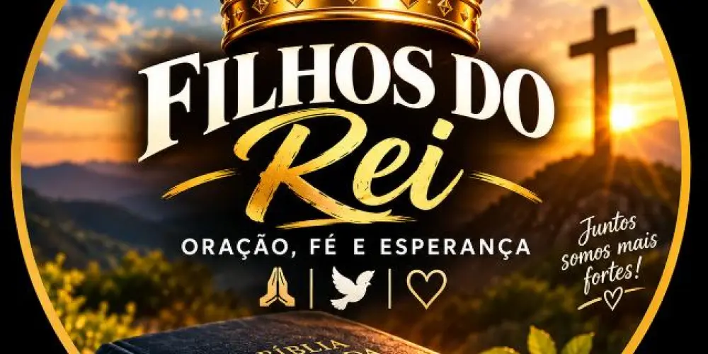 Imagem do grupo de WhatsApp 👑 Filhos do Rei — Oração, Fé e Esperança 🙏🕊️❤️