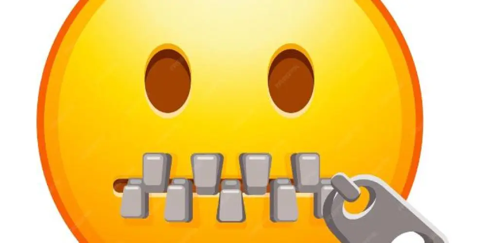 Imagem do grupo de WhatsApp Fique mudo