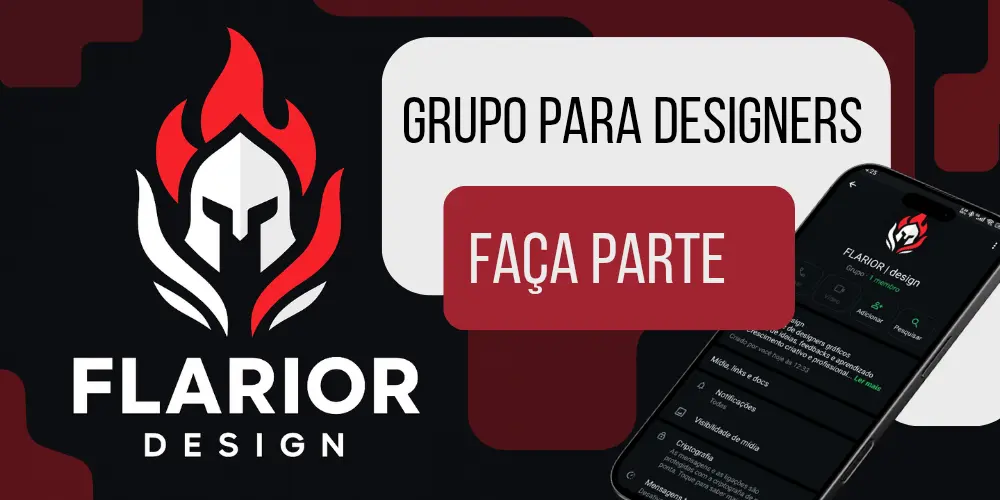 Imagem do grupo de WhatsApp FLARIOR | design