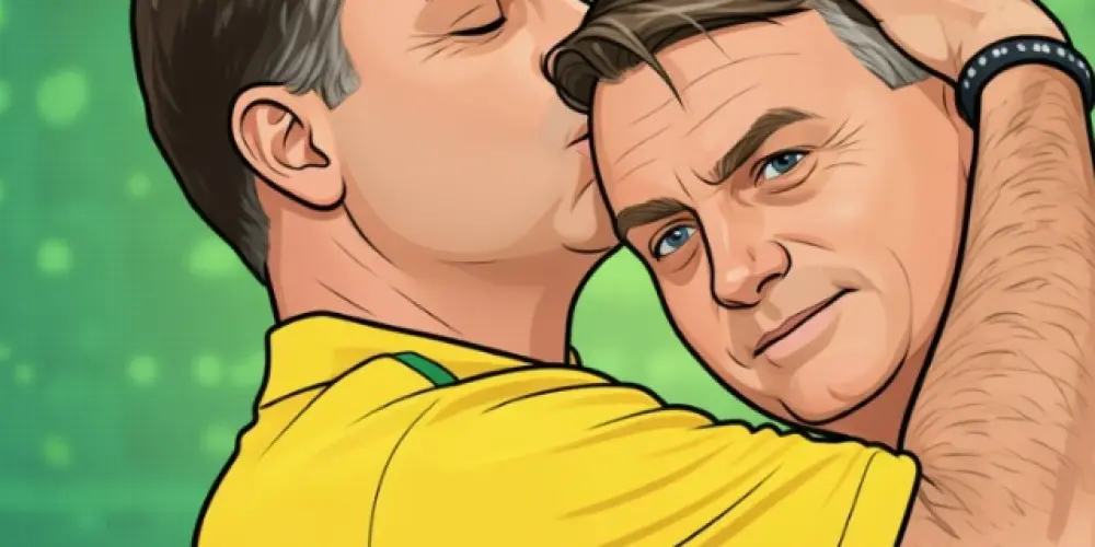 Imagem do grupo de WhatsApp Flávio Bolsonaro Presidente 2026