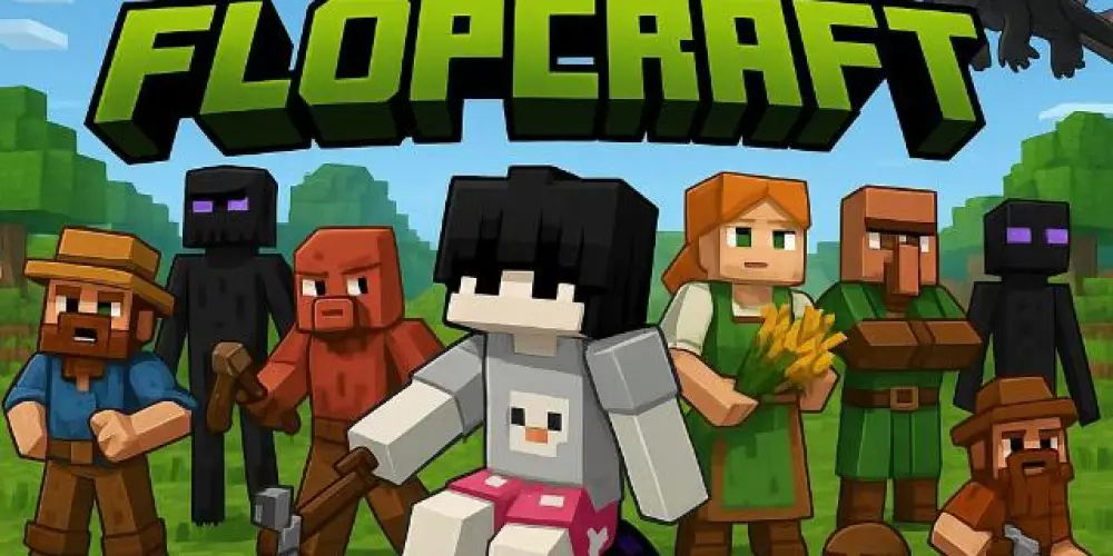 Imagem do grupo de WhatsApp Flopcraft - Servidor